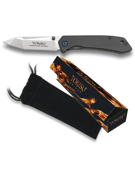 Couteau de poche Tokisu G10 (15,60 cm.)