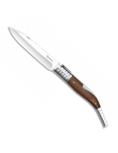 Couteau de poche classique en bois rouge (36,5 cm.)