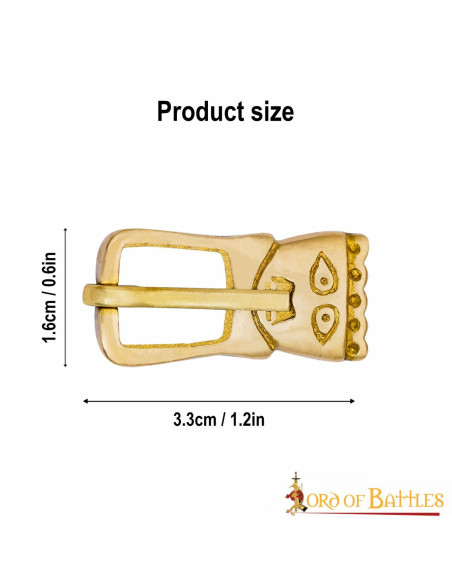 Lot de 5 boucles celtiques ou vikings...