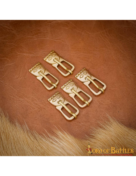 Lot de 5 boucles celtiques ou vikings...