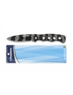 Couteau de poche camouflage urbain (16,9 cm.)