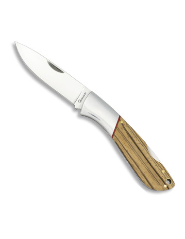 Couteau de marque Albainox bois de zèbre (18,3 cm.)