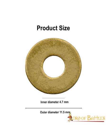 Lot de 50 rondelles en laiton pour...