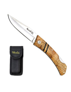 Couteau de marque olive Muela avec serrure arrière (19 cm.)