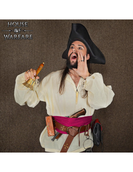 Cloche de crieur public en laiton et...