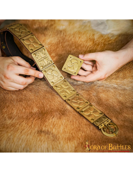 Set 3 ornements floraux médiévaux...