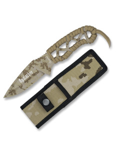 Couteau tactique Apalachee Camo Arid (20,3 cm.)