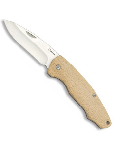 Couteau de chasse manche en bois (17,9 cm.)