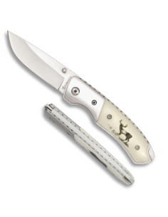 Couteau de cerf Albainox Deluxe pour chasseurs (16 cm.)
