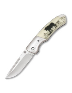 Couteau de marque Albainox modèle taureau de luxe (19,3 cm.)