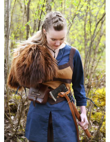 Épaules nordiques en peau de mouton -...