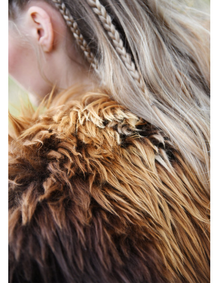 Épaules nordiques en peau de mouton -...