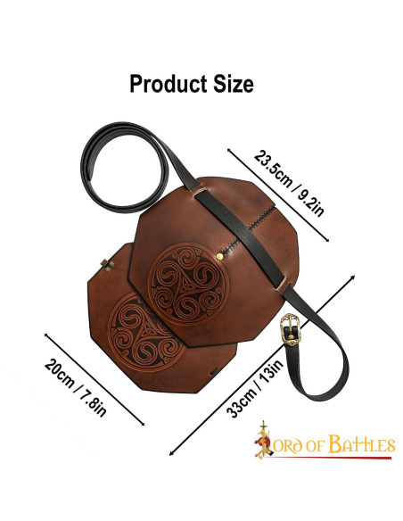 Epaulière noeuds celtiques avec...