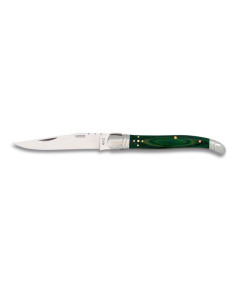 Couteau pliant Albainox type Laguiole mikarta vert (19,6...