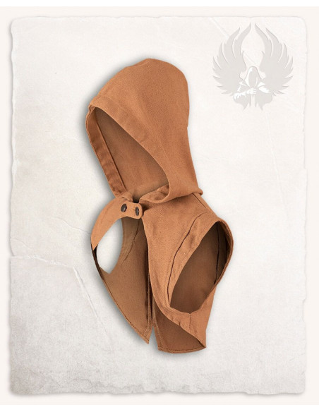 Couvre-épaule à capuche médiéval...