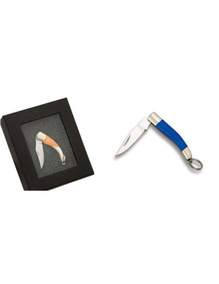 Canif miniature avec breloques manche...