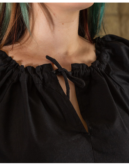Chemisier médiéval Annabelle noir