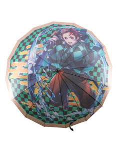 Parapluie à poignée Katana Tanjirou Kamada de Demon Slayer