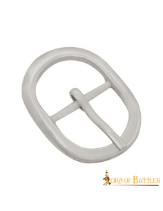 Lot de 3 petites boucles ovales en acier 2