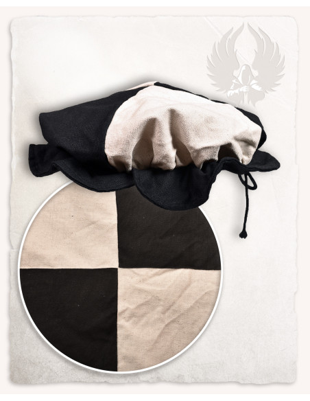 Béret Joerg blanc-noir par Lansquenete