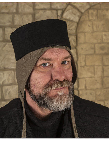 Crespina médiévale classique en coton...