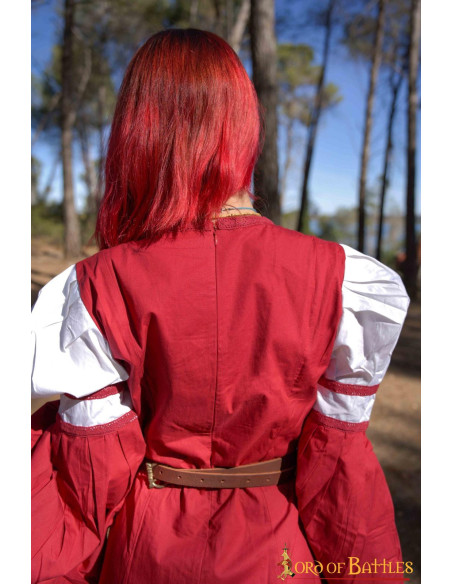 Robe médiévale de Demoiselle Isabel,...