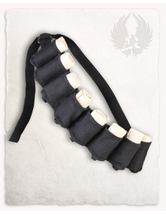 Ceinture médiévale des guérisseurs de Salerne - Noir