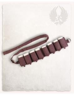 Ceinture médiévale des guérisseurs de Salerne - Marron