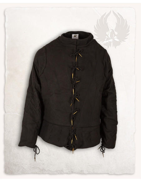 Pourpoint médiéval Tudor - Noir