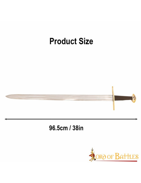 Épée fonctionnelle templière à une...