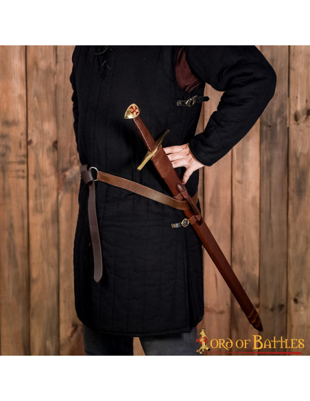 Épée fonctionnelle templière à une...