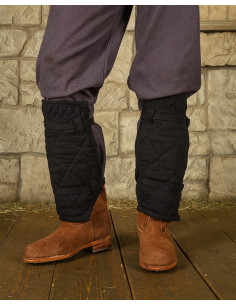 Grèves médiévales d'Arthur en toile - noir