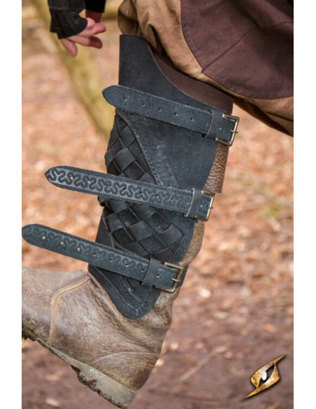 Grèves de ranger en daim noir