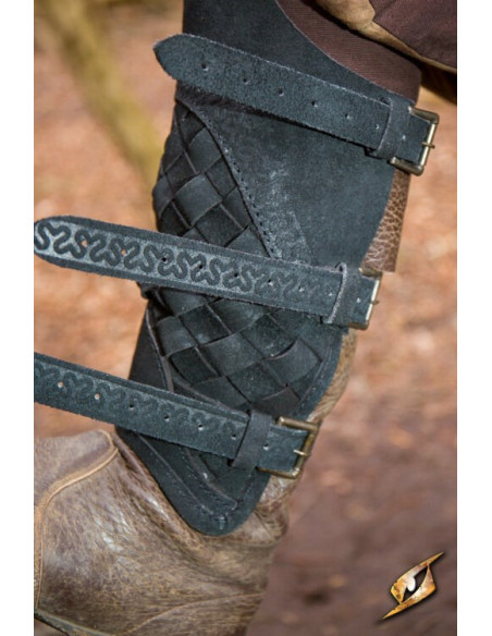 Grèves de ranger en daim noir