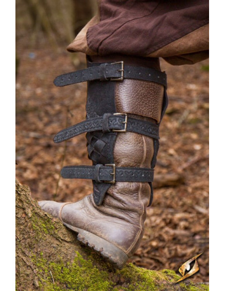 Grèves de ranger en daim noir