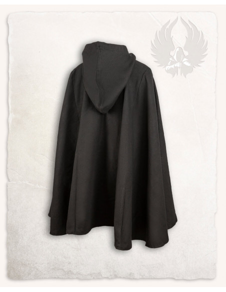 Cape médiévale, type corbeau, en...
