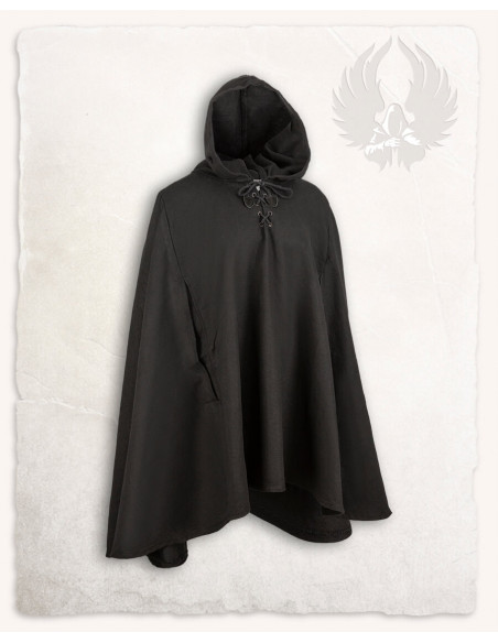 Cape médiévale, type corbeau, en...