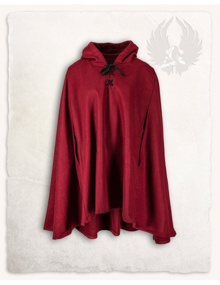 Cape médiévale type corbeau en toile...