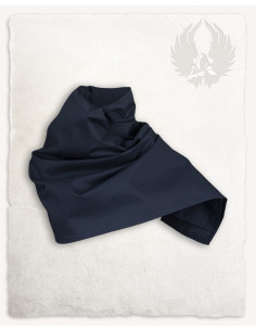 Echarpe paysanne modèle Emil, bleu marine