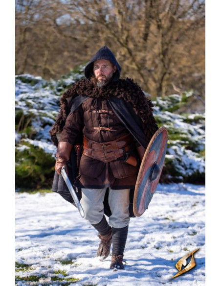 Fimbul Pantalon en laine mélangée à...