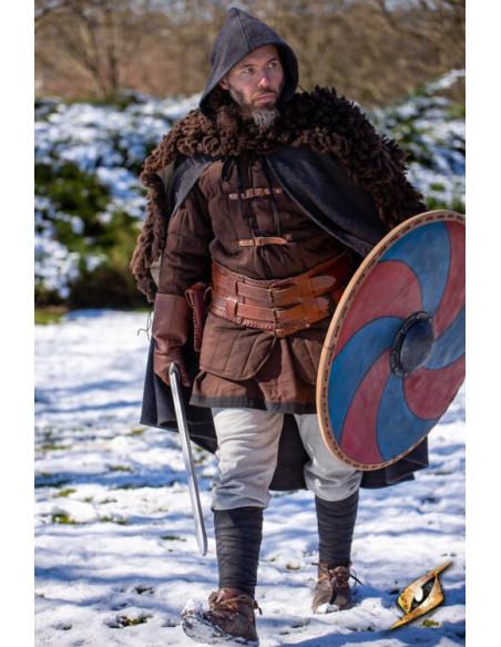 Fimbul Pantalon en laine mélangée à...