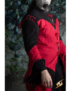 Costume d'elfe noir Night Charm (rouge-noir) 2