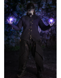 Costume d'elfe noir de charme nocturne (noir)