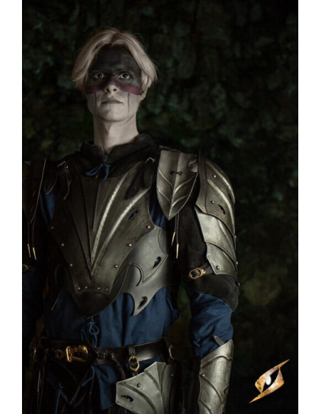 Plastron d'Elfe Noir avec Dossier de...