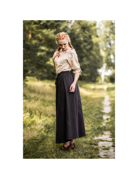 Jupe médiévale femme Smilla, marron...