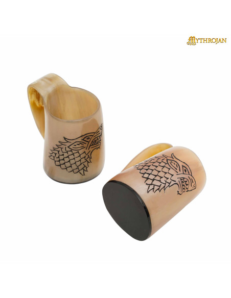 Viking set de 2 tasses à vin Fenrir...