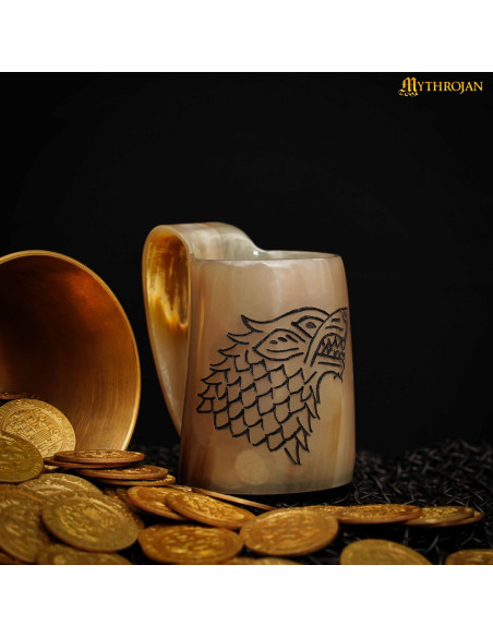 Viking set de 2 tasses à vin Fenrir...