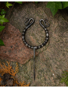 Petite fibule Lyra pour robes et capes