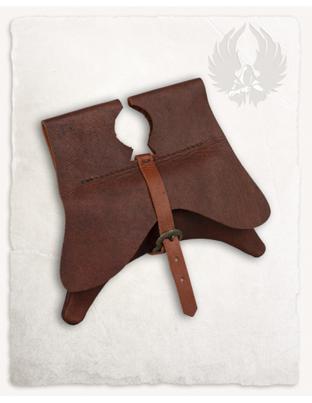 Sac banane médiéval Calvert en marron...