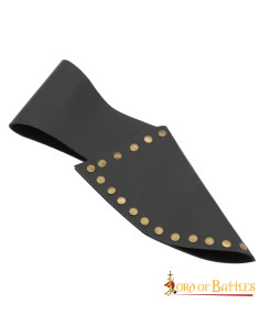 Baldric en cuir pour pistolet pirate main gauche